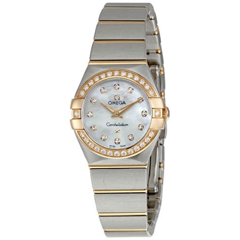 omega ladies diamond watch|omega constellation ladies watch price.